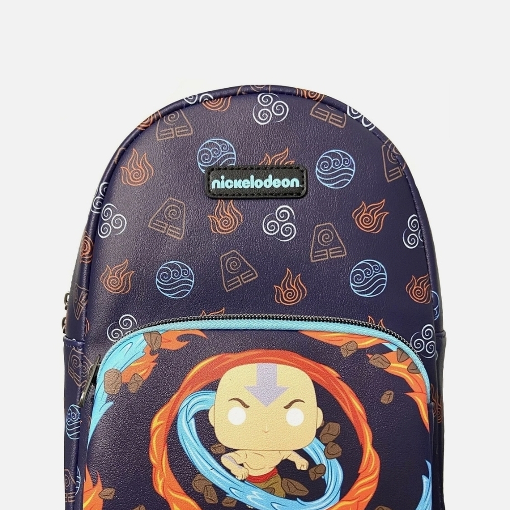 Nickelodeon Avatar Backpack - Navy and Orange